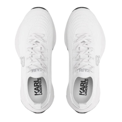 Karl Lagerfeld Sneaker Lux Finesse Plex Ikonic Knit White
