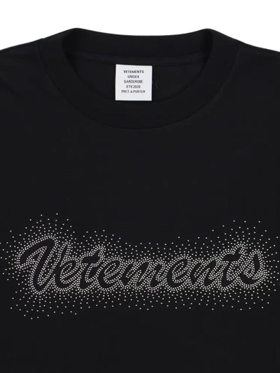 Vetements T-Shirt Snow Black