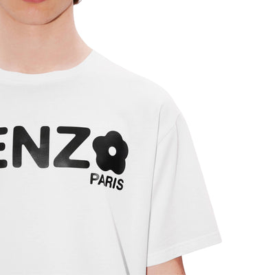 Kenzo T-Shirt Bold Logo White