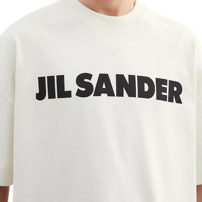 Jil Sander T-Shirt Knit Logo White