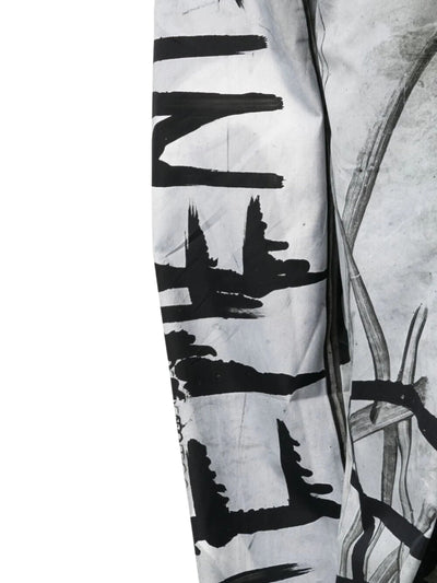 Vetements Pants Graffiti Grey