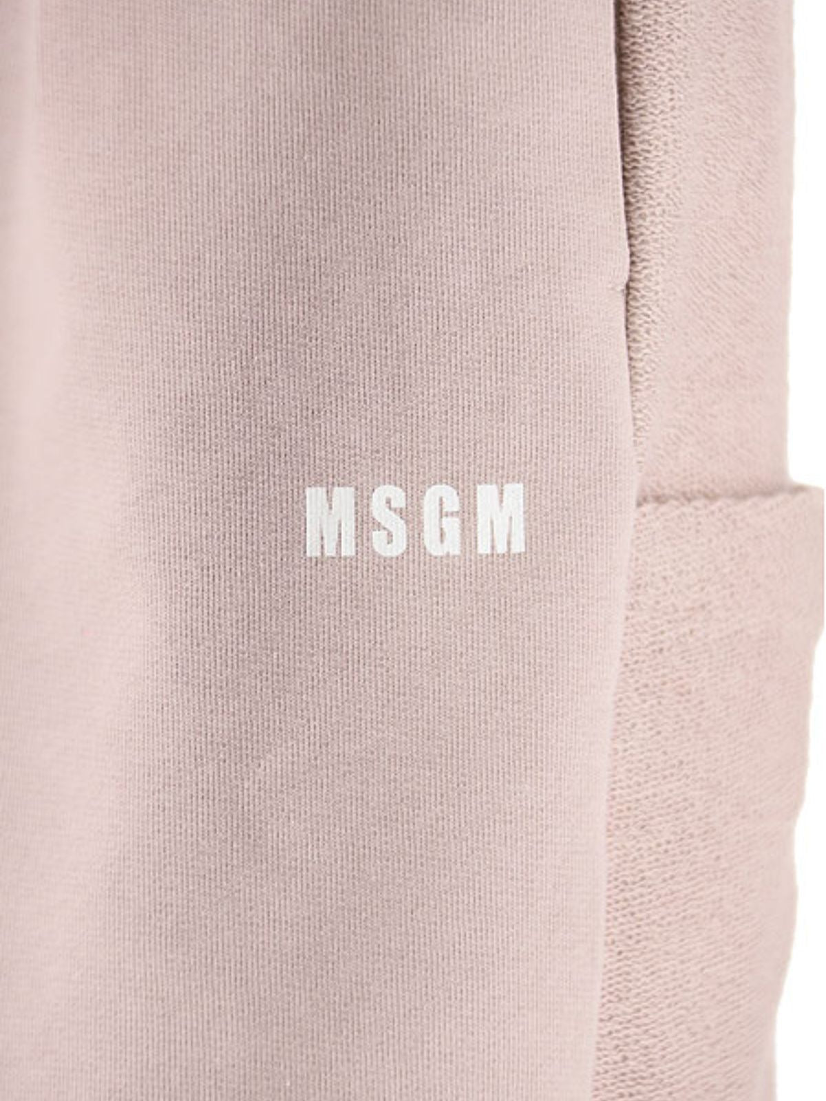 Msgm Shorts Bermuda Dusty Pink
