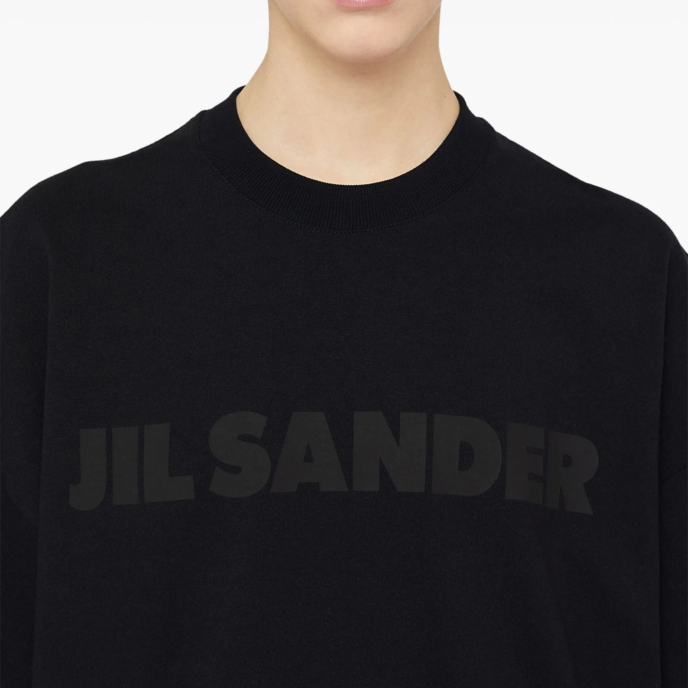 Jil Sander T-Shirt Logo Black
