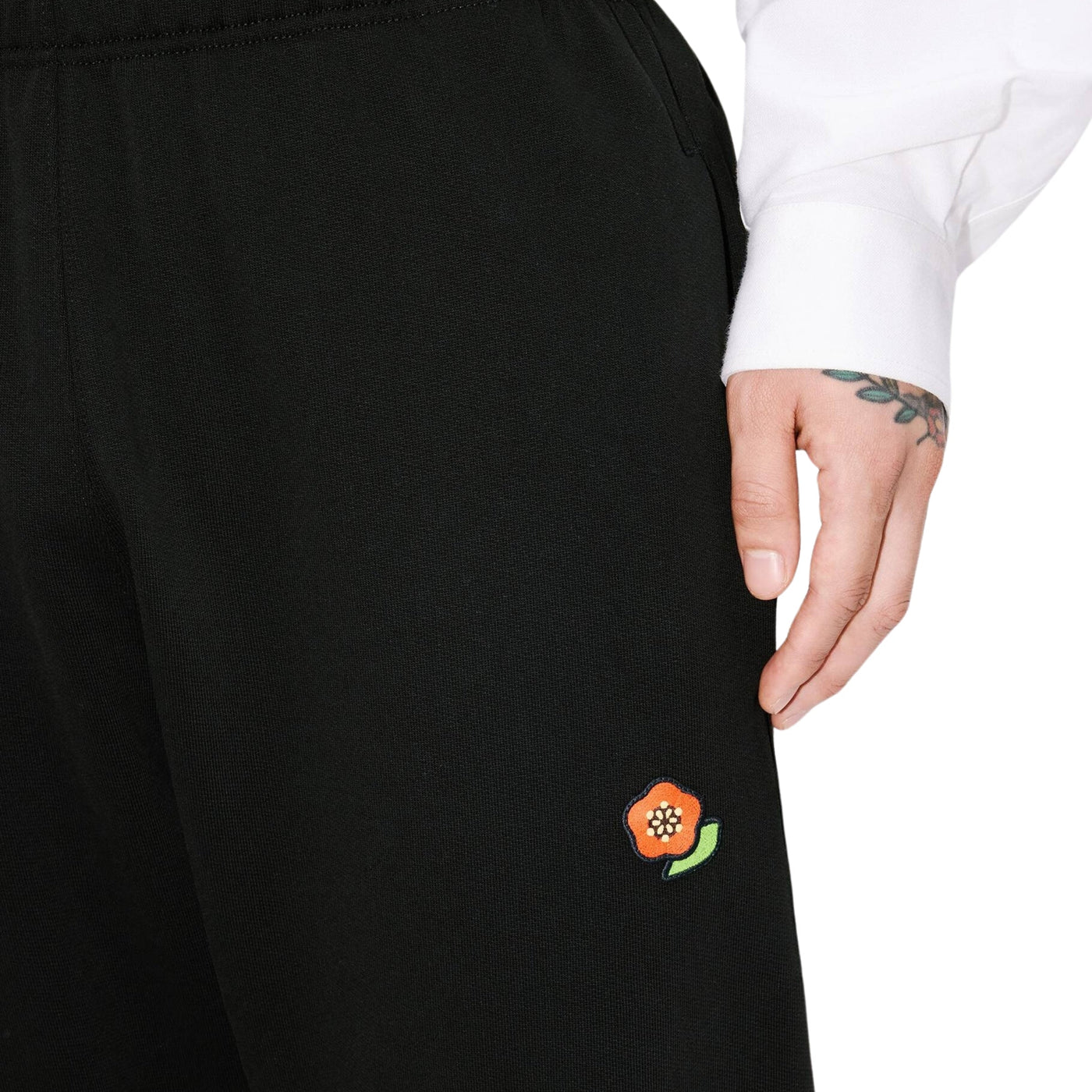 Kenzo Pants Ladies Boke Flower Black