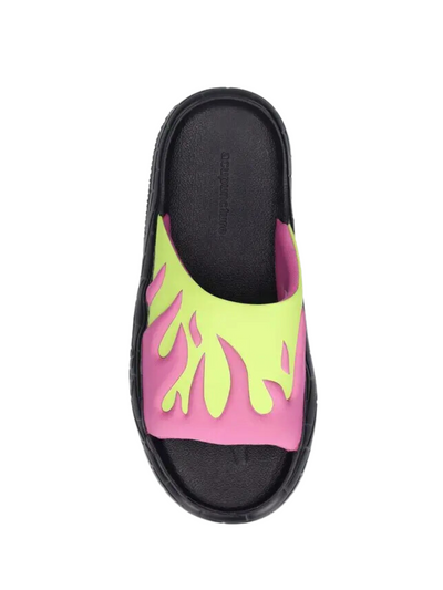 Acupuncture Slide Purple-Lime