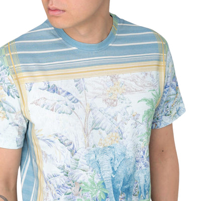 Etro T-Shirt Allover Print Multi