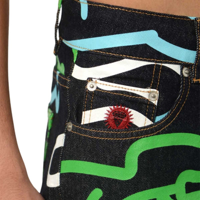 Ice-Cream Jeans Jumbo Running Dog Multi