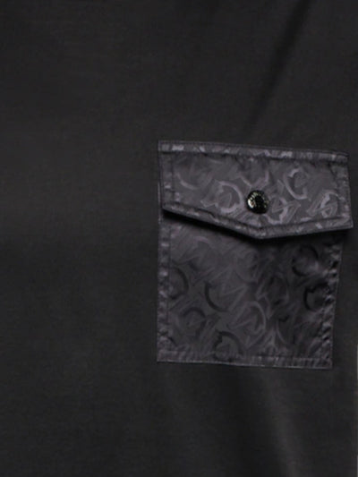 Moncler T-Shirt Pocket Black
