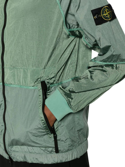 Stone Island Jacket Logo Green