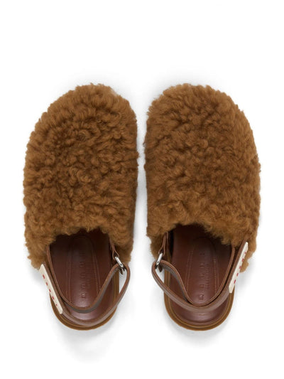 Marni Slide Fussbett Brown