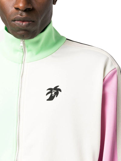 Palm Angels Jacket Multi Tone Light Green