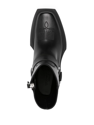 Vtmnts Boot Neo Western Harness Leather Black