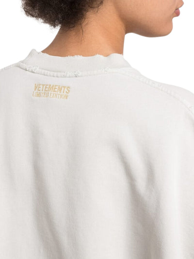 Vetements Sweater Original Mushroom White