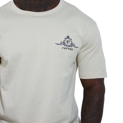 Capone T-Shirt Monaco Legacy Beige