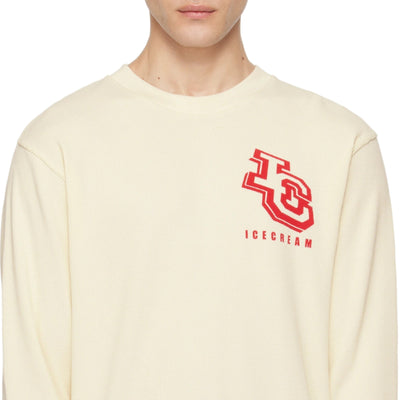 Ice-Cream Sweater Waffle Off-White