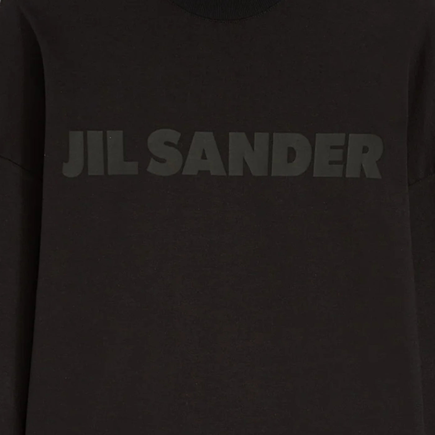 Jil Sander Sweater Logo Black