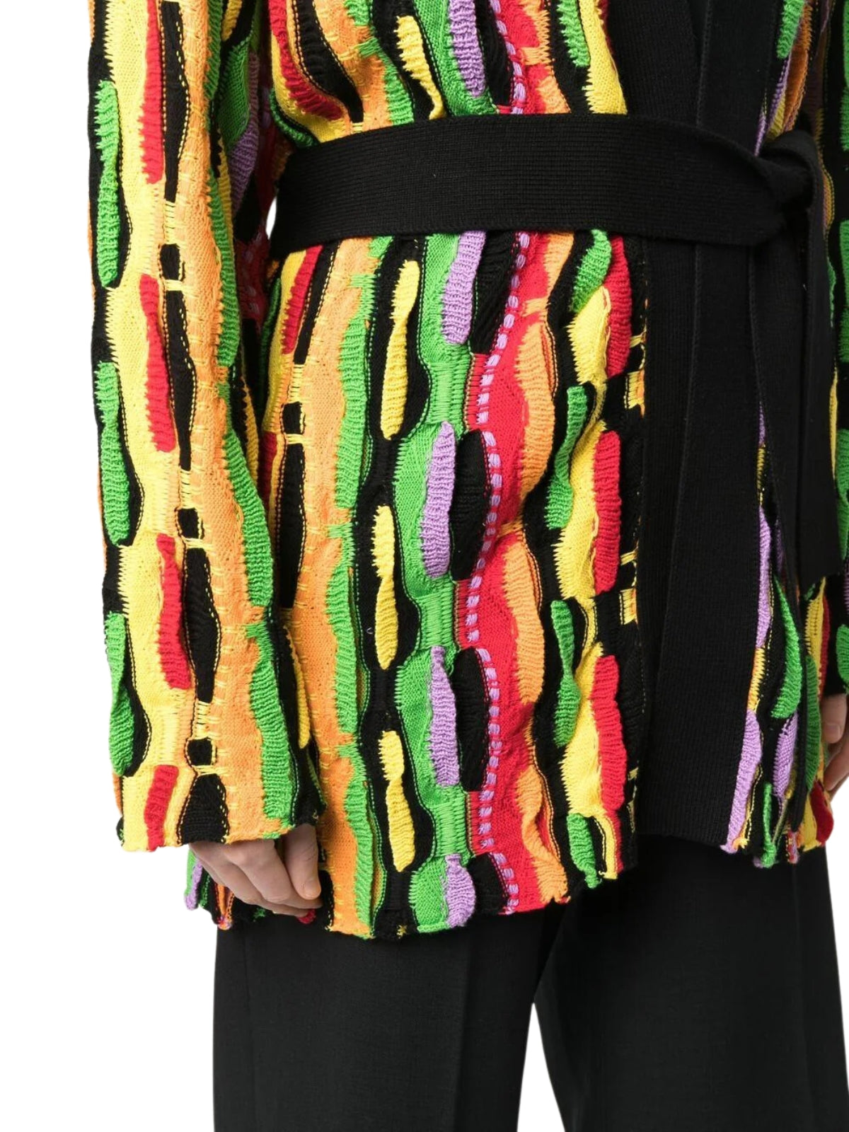 Msgm Jersey Ladies Belt Multi Colour