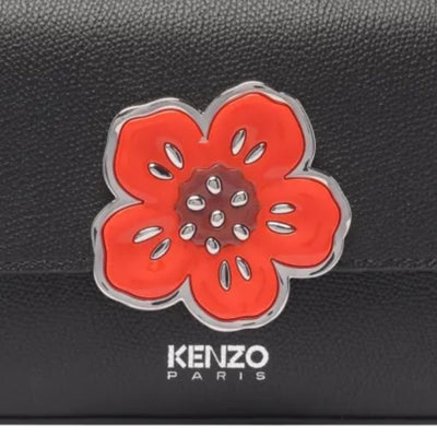 Kenzo Bag Crossbody Flower Black