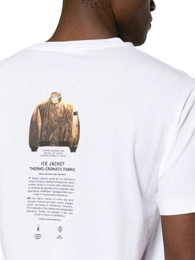 Stone Island T-Shirt Logo White