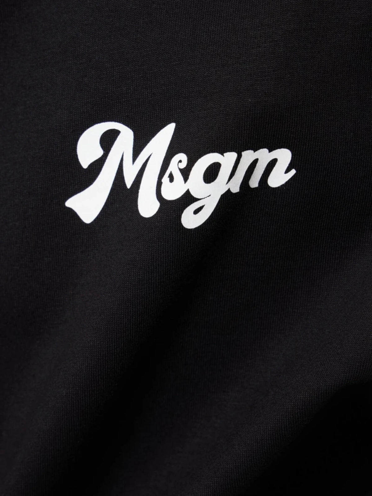 Msgm T-Shirt Logo Black