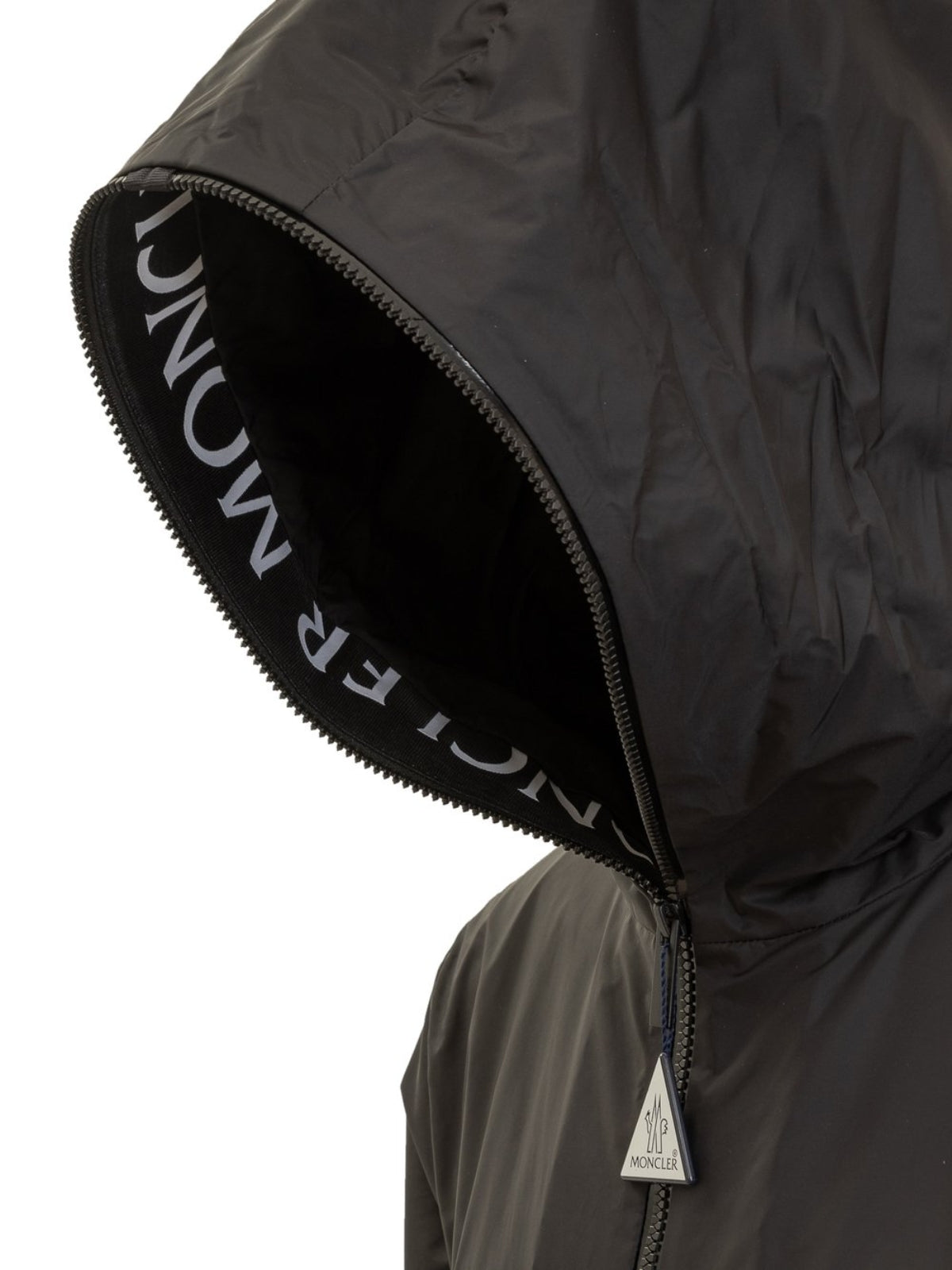 Moncler Jacket Junichi Logo Hoodie Black