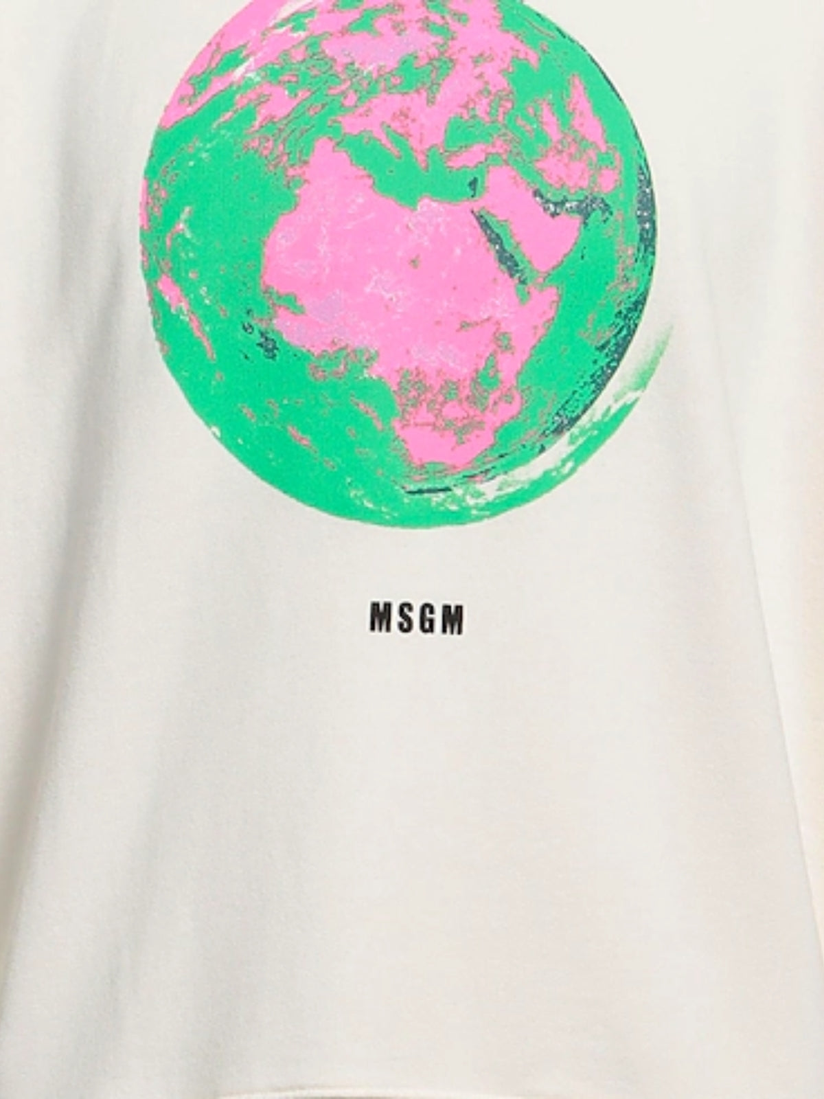 Msgm Sweater Fantastic Green White