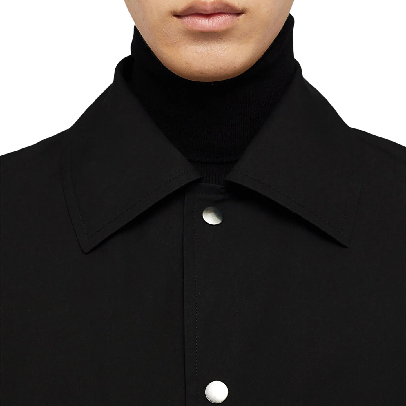 Jil Sander Jacket Button Down Black