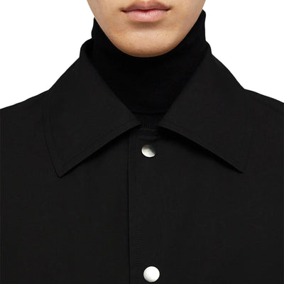 Jil Sander Jacket Button Down Black