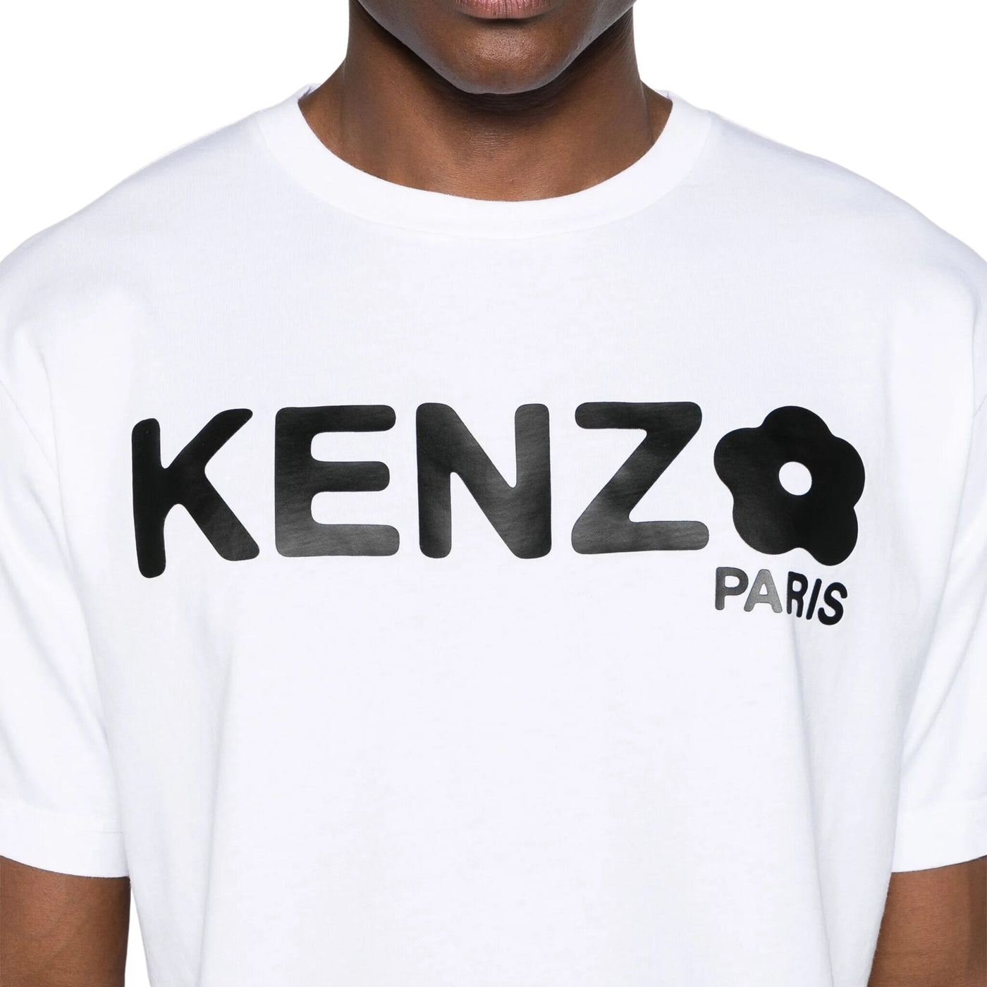Kenzo T-Shirt Boke Flower White