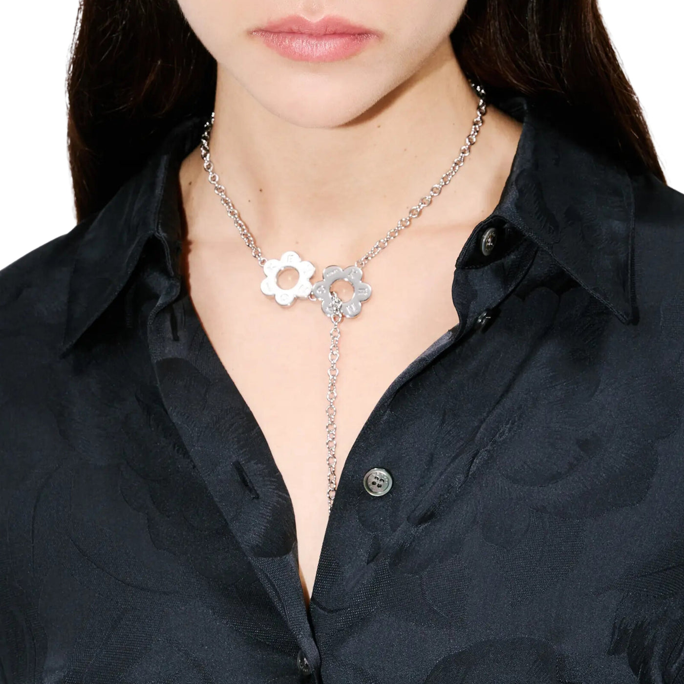 Kenzo Shirt Allover Print Black