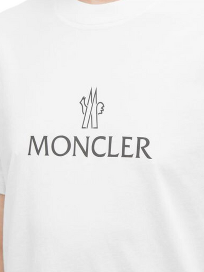 Moncler T-Shirt Logo White