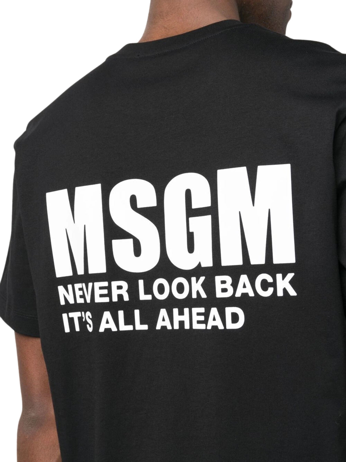 Msgm T-Shirt Logo Black
