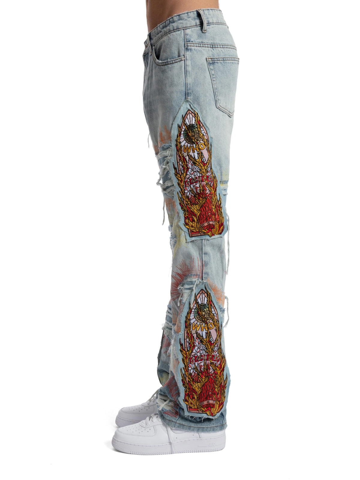 Who Decides War Jeans Barrage Denim Sky