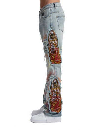 Who Decides War Jeans Barrage Denim Sky