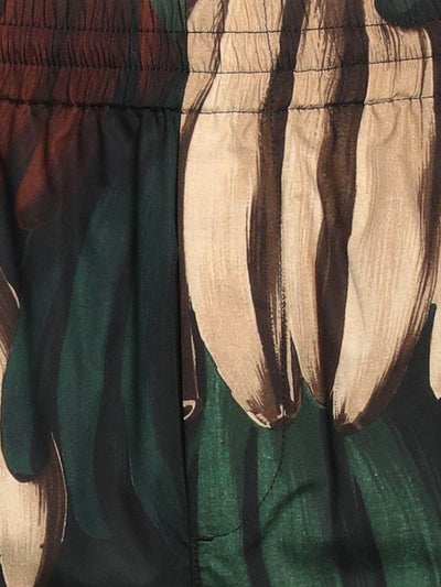 Msgm Shorts Bermuda Allover Print