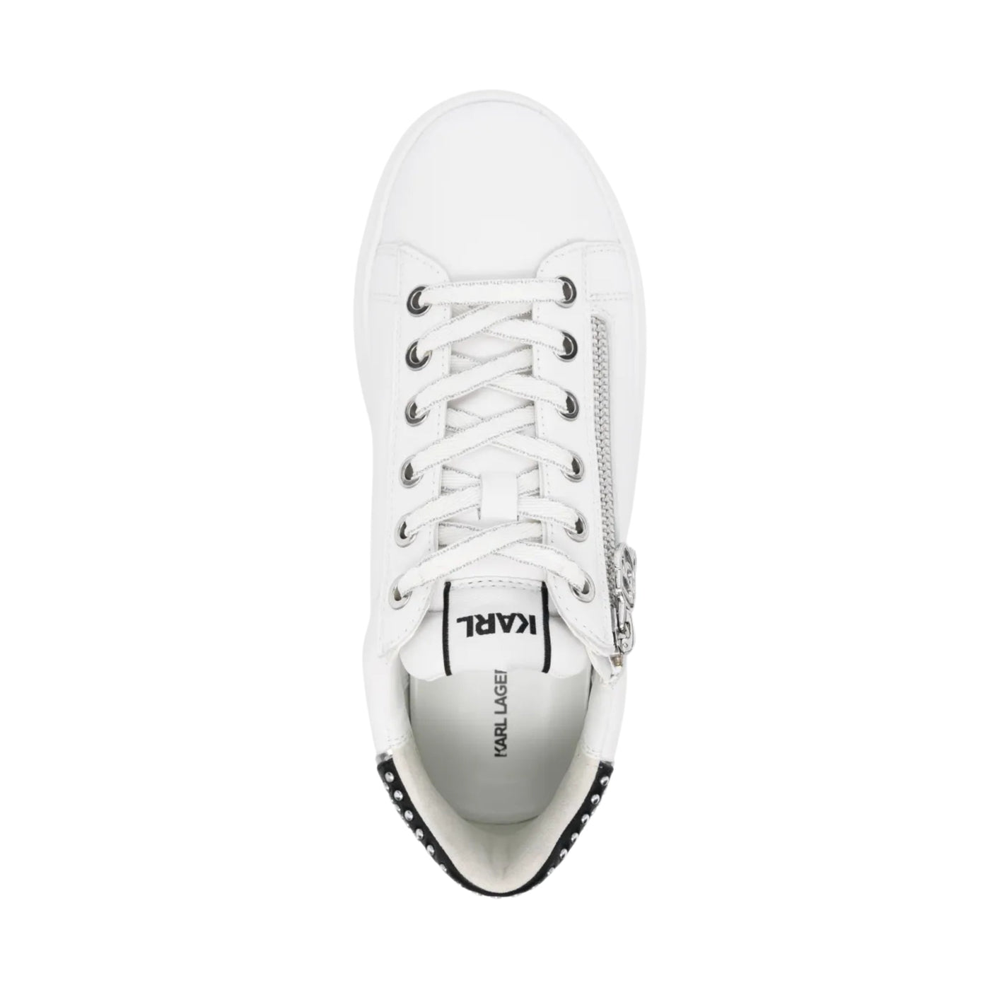 Karl Lagerfeld Sneaker Ladies  Kapri Zip White