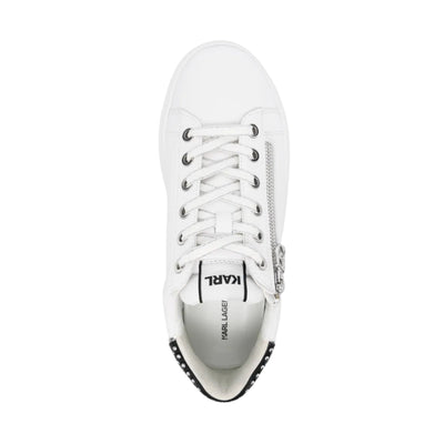 Karl Lagerfeld Sneaker Ladies  Kapri Zip White