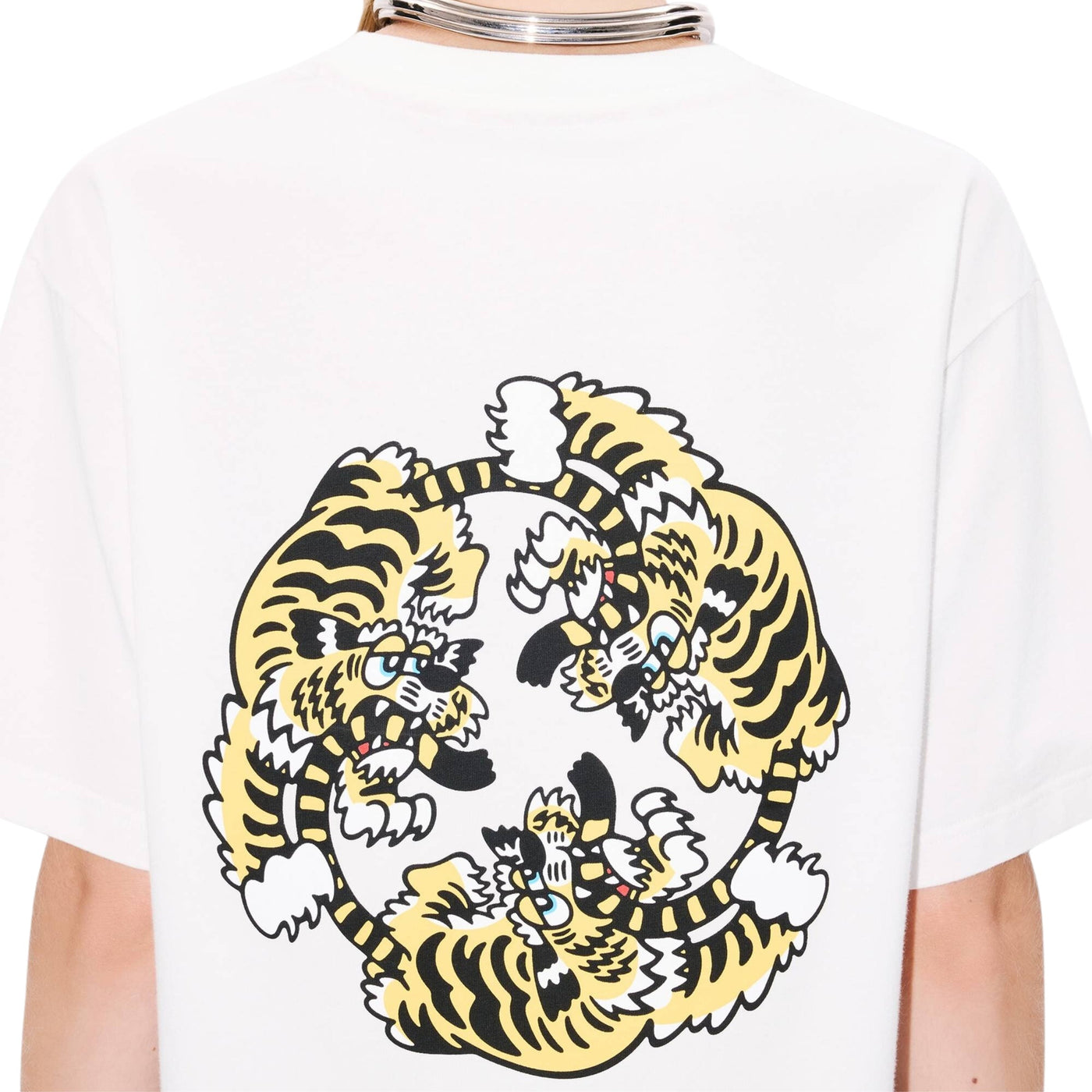 Kenzo T-Shirt Logo Red-White