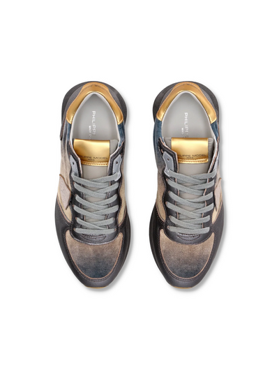 Philippe Model Ladies Sneaker Trpx Velour Eau