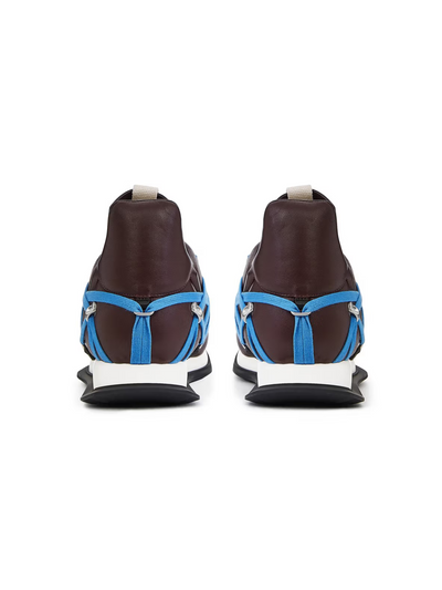 Rick Owens Sneaker Maximal Megalaced Burgundy-Royal