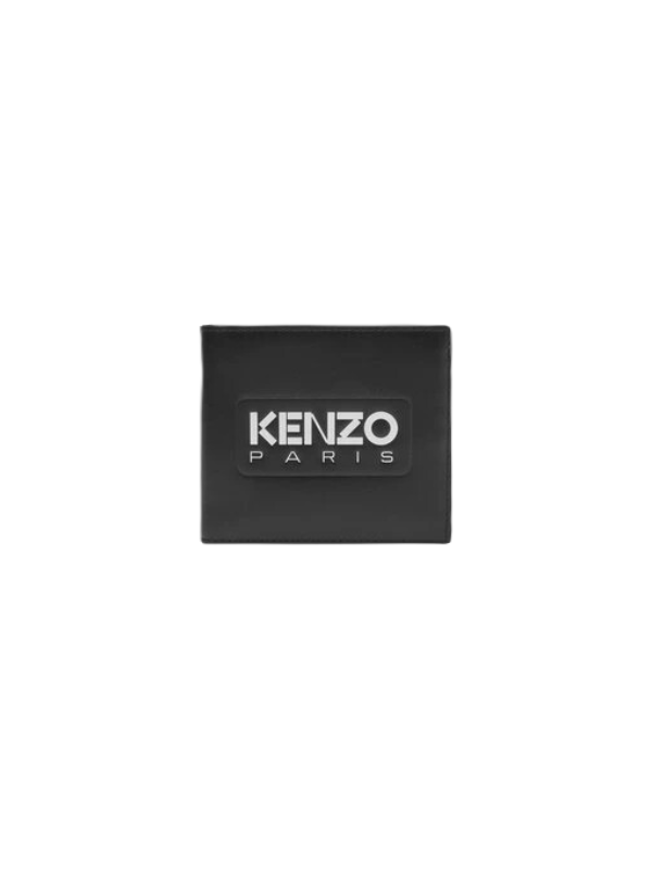 Kenzo Wallet Logo Black
