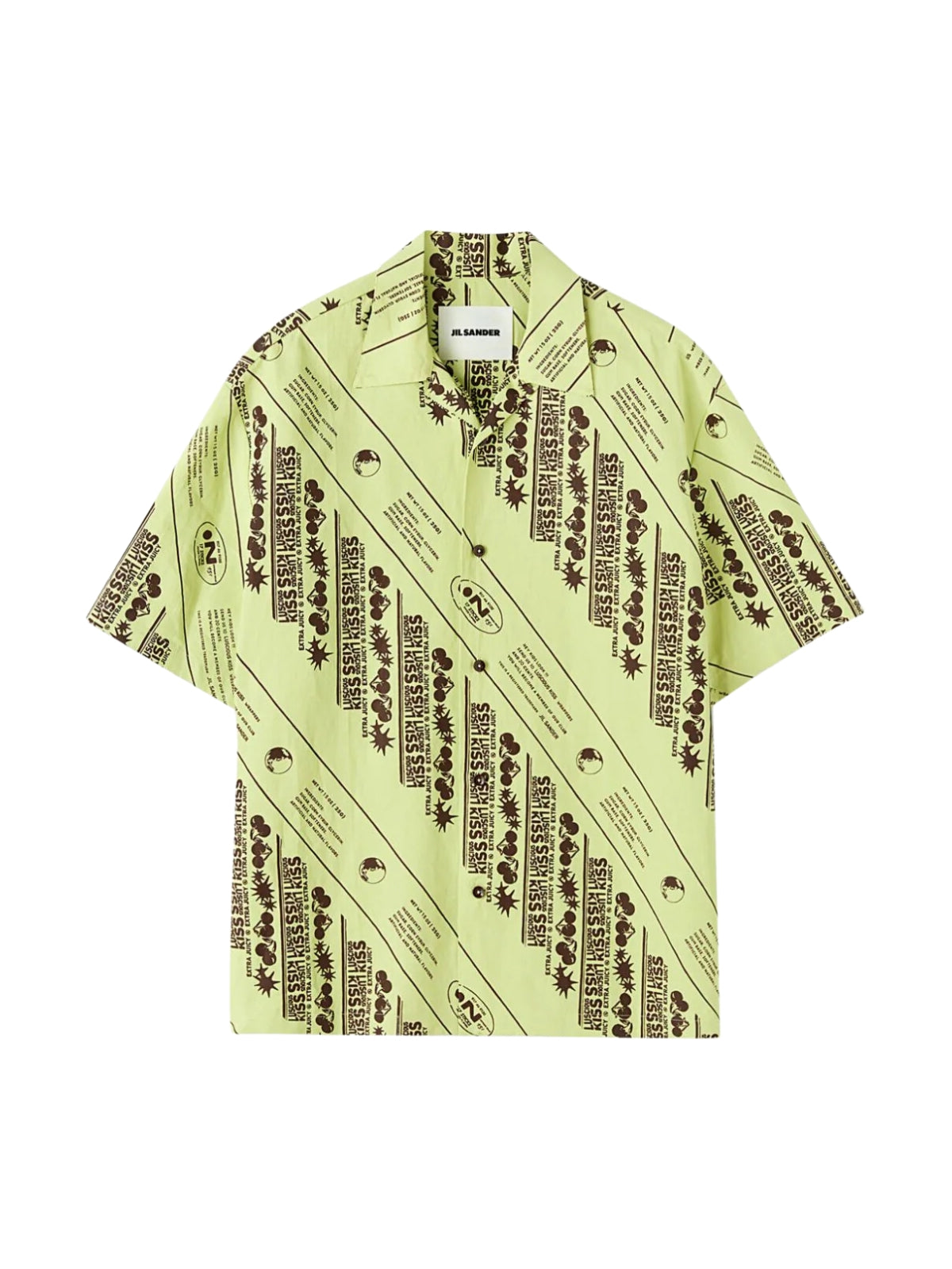 Jil Sander Shirt Luscious Kiss Ecru-Black