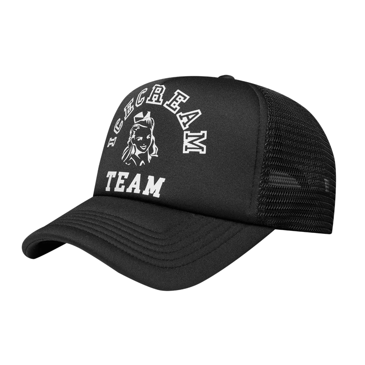 Ice-Cream Cap Trucker Team Black