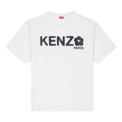Kenzo T-Shirt Bold Logo White