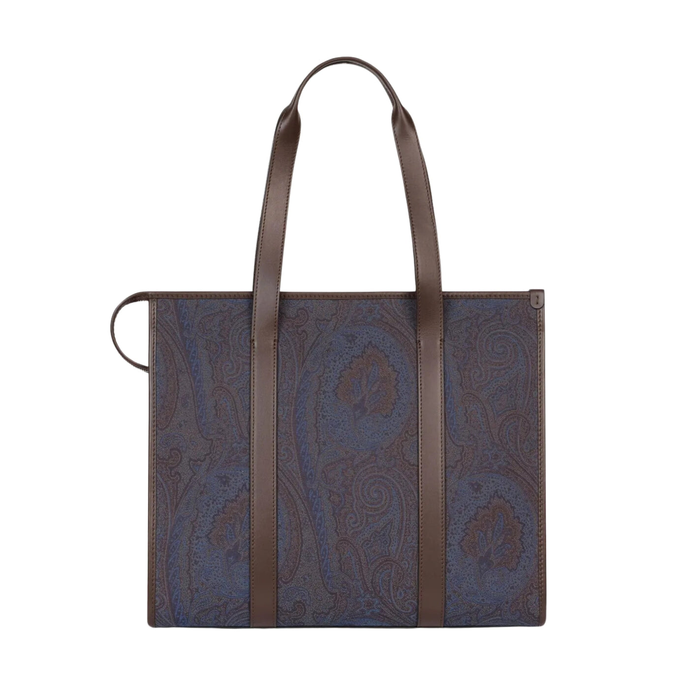 Etro Bag  Xl Arnica Jacquard Blue-Brown