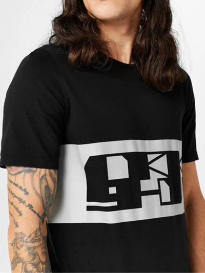 Rick Owens T-Shirt Mid Logo Black