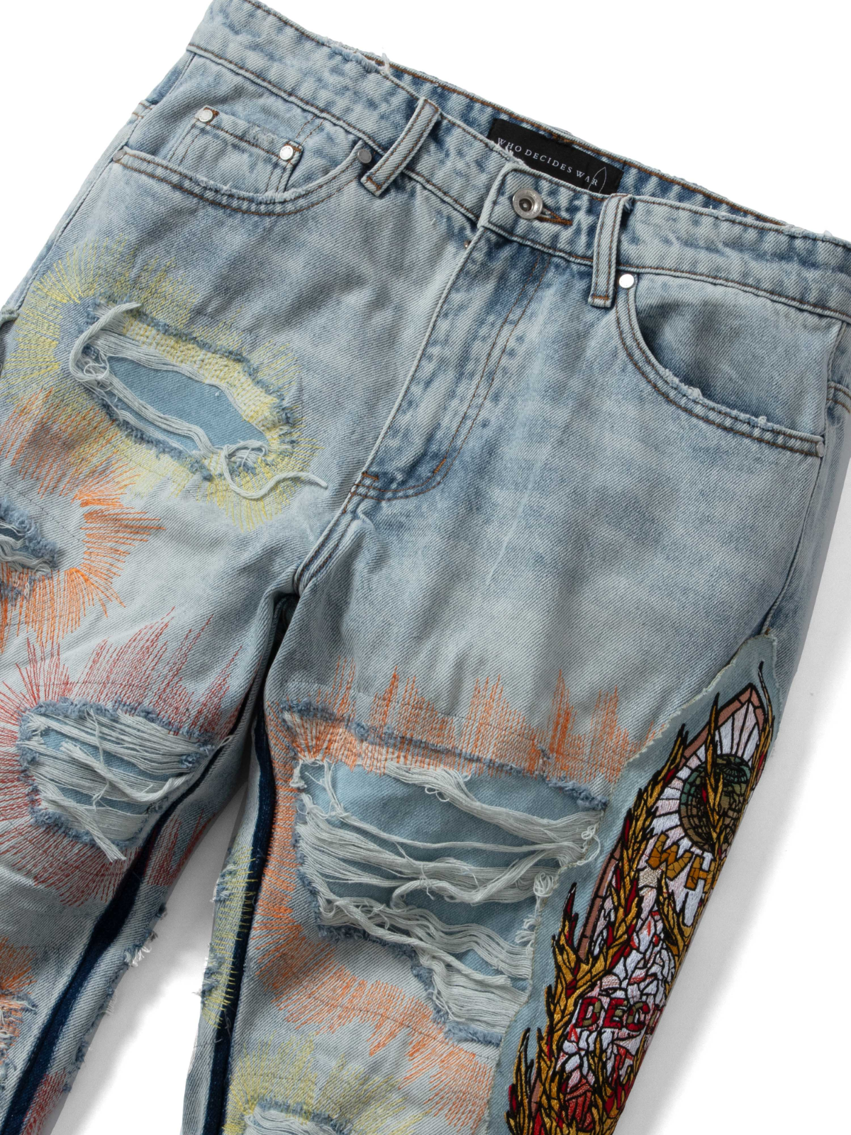 Who Decides War Jeans Barrage Denim Sky