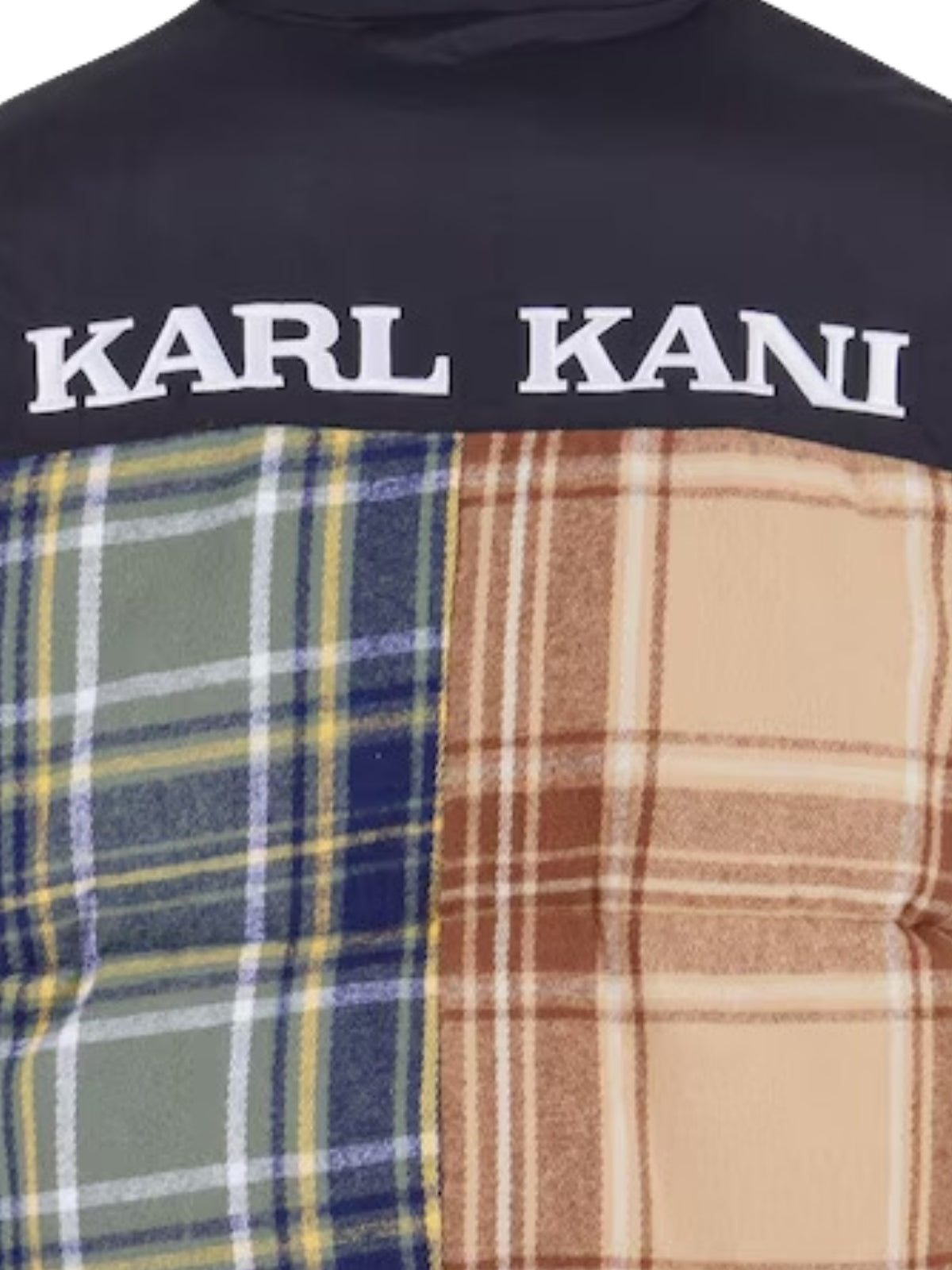 Karl Kani Jacket Flannel Block Puffer Multi Colour