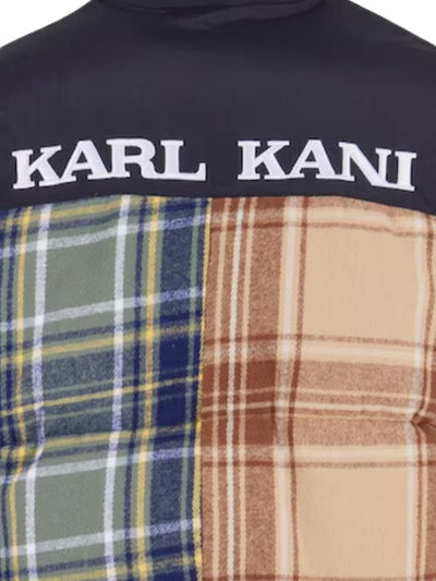 Karl Kani Jacket Flannel Block Puffer Multi Colour