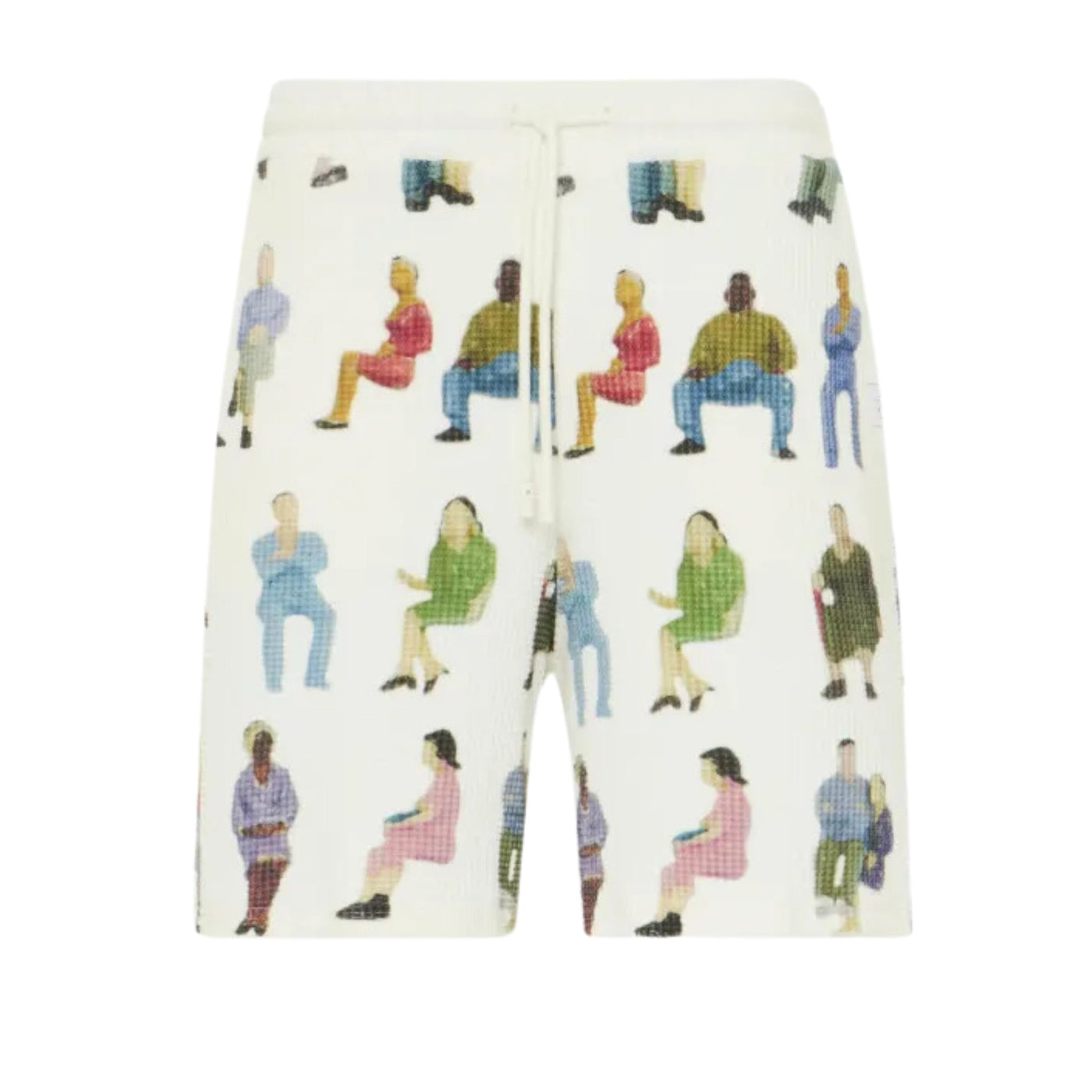 Jw Anderson Shorts Allover Print White